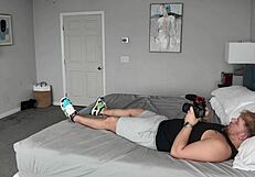 Becky Summer All Natural Blonde Fucks Raw BTS