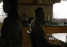 Obsessed step sis pussy riding cowgirl ball licking cinema seduction fantasy