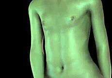 trans ana's huge girl cock throbs as 2b walks sucking toy compilation feels amazing