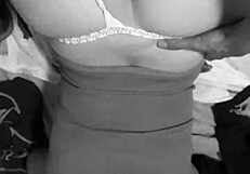 Blonde tuga bent over doggystyle thong panties!
