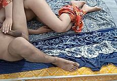 Sexy 18-Year-Old Indian Bhabhi's Tight Pussy Plays Naughty Sex Game with Dever