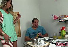 hot tranny leticia menezes sucks and fucks two horny cocks