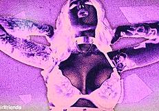 Valerica Steele's wet pussy squirting wild in rough goth submissive ride