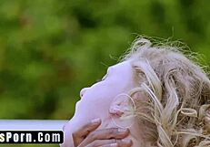 bbc dares kiss grope fuck blonde wife while hubby watches