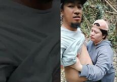 Outdoor Blowjob on Juicy BBW Big Clit My Favorite!