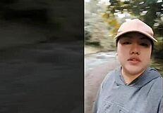 Outdoor Blowjob on Juicy BBW Big Clit My Favorite!