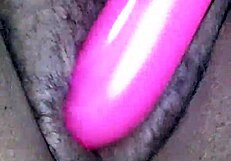 Miss Chocolate's squirting ass tease