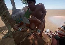 I watched wild orgy with wet sluts in HD