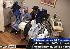 human guinea pig eliza shields hitachi orgasmed by doctor in tampa 😩💦