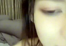 hey check out this cute thai girl fingering her tight pussy moaning loud