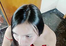 hot neighbor stopped by for coffee and things got cozy quick