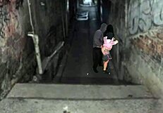 Morena transa rough bareback with favela king after funk baile big cock outdoor!