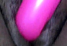 Miss Chocolate's squirting ass tease