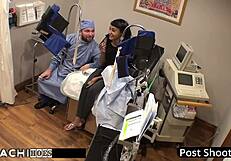 human guinea pig eliza shields hitachi orgasmed by doctor in tampa 😩💦