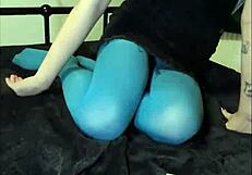 strip card game escalates to rough fucking with dirty talk and riding