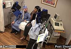 human guinea pig eliza shields hitachi orgasmed by doctor in tampa 😩💦