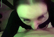 how does this goth slut handle older asian cock deep?