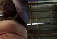 join a stunning black african lady for an intimate dining experience