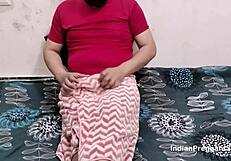 desi couple mimics pornstars fucking rough while watching mobile porn