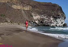 meeting hot milf lara croft for her first bareback casting blowjob and pussy pounding