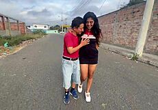 What if they catch us fucking my whore girlfriend's juicy ass in public park?