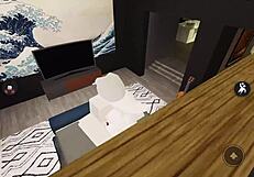 ever seen a fox girl slut bent over taking rough doggystyle pounding on big tits till cumshot