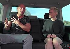 Czech babe rides huge cock for ride home pussy trade