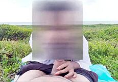 wanna see me creampied quick on the beach public