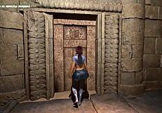 lara crofts totem unleashes monster cocks splashing her hentai squirt everywhere