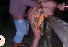 Hey cuckold, watch these studs stuff your married wife's big ass pussy with monster cocks outdoors at the wedding?