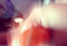 DESI SHEMALE Strokes Huge Cock Till Cum Explosion