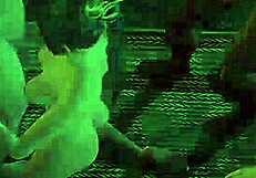 shadowheart gags on blowbang cocks before slutty face fucking cumshots