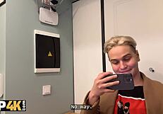 Vip4k skinny russian neighbor nympho begs cum deep in her tight shaved butthole