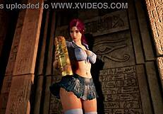 lara crofts totem unleashes monster cocks splashing her hentai squirt everywhere