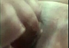 boyfriend catches influencer fingering shaved pussy on cam??