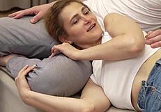 my stepbro teaching me to fuck feels so passionate and wet in 4k