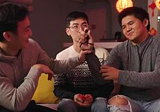 Holy Fuck! Bent Over Chinese Ass Takes Group Doggystyle Orgy!