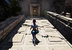 lara crofts totem unleashes monster cocks splashing her hentai squirt everywhere