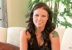 Sweet teen Taylor Russo's small ass tits tempt older guy into rough massage fuck cowgirl doggystyle