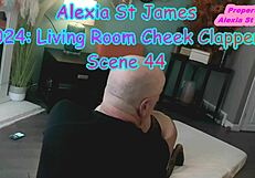 hey this horny dude unloads deep in alexia st james tranny ass