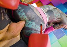 thick monster cock gapes petite goth hippie teens tight asshole riding