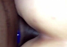 Banging this white bitch doggystyle with bbc cumshot