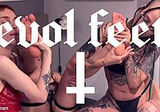 would my hot wet mouth on your feet make you cum hard