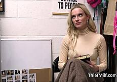 pounding that oil slick cougar with a dildo on her desk at work