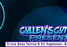 Tricia Oaks Tattoo Tit Cum Explosion