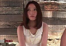 Misaki Tsubasa's Outdoor Amateur Creampie Finishes Passionately