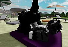 scp-1471 mal0 bends big tits ass over beach for rough doggystyle pounding by monster cock