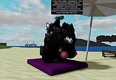 scp-1471 mal0 bends big tits ass over beach for rough doggystyle pounding by monster cock