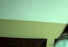 melissa black takes ben dover's cumshots in wild restaurant gangbang