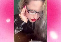 my whispers make you sissy bimbo jerk to femdom strapon fantasy